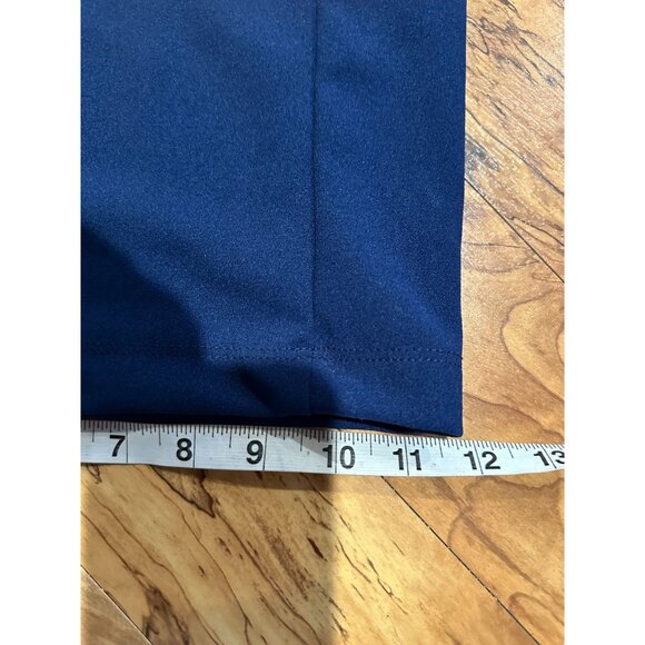 Lulus Navy Blue “Thinking Out Loud” Criss‑Cross Back Jumpsuit – Size M – New Wit - Picture 9 of 10